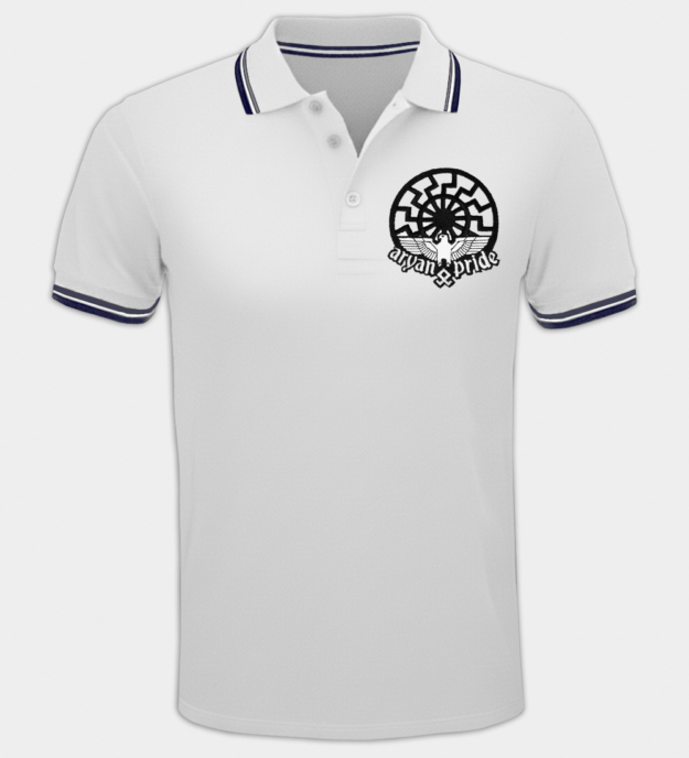 Aryan Pride Embroidered Polo Shirt