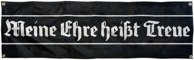 Meine Ehre heisst Treue Printed Flag
