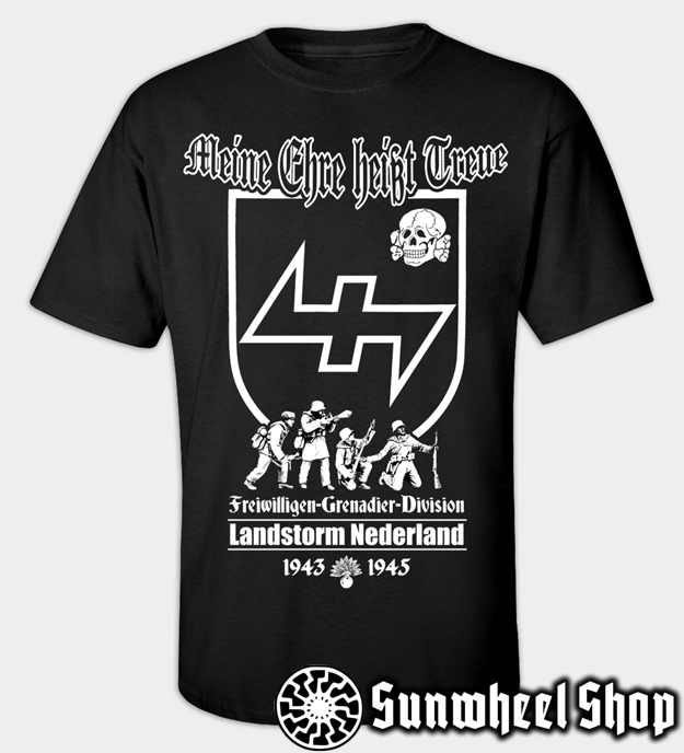 Waffen Ss Division Landstorm Nederland T Shirt 