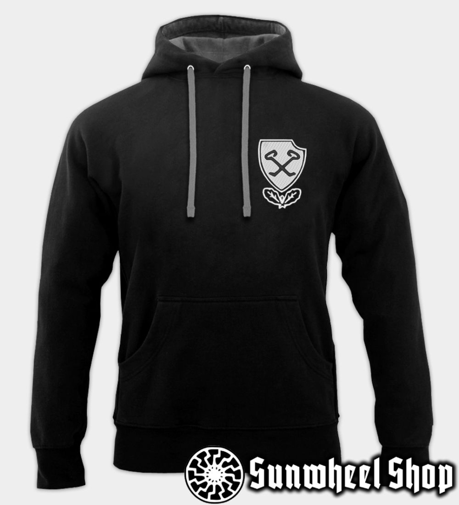 Kampfgruppe Peiper Insignia Embroidered Hoodie – Sunwheel Shop