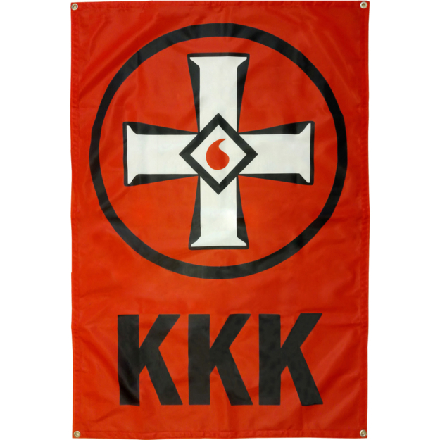 Blood Drop Cross Flag