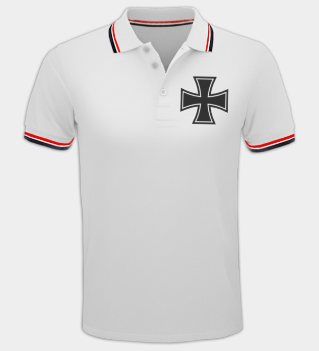 Eisernes Kreuz Embroidered Polo Shirt