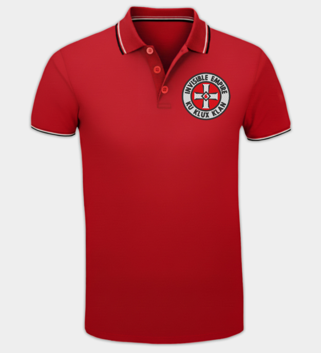 Invisible Empire Embroidered Polo Shirt