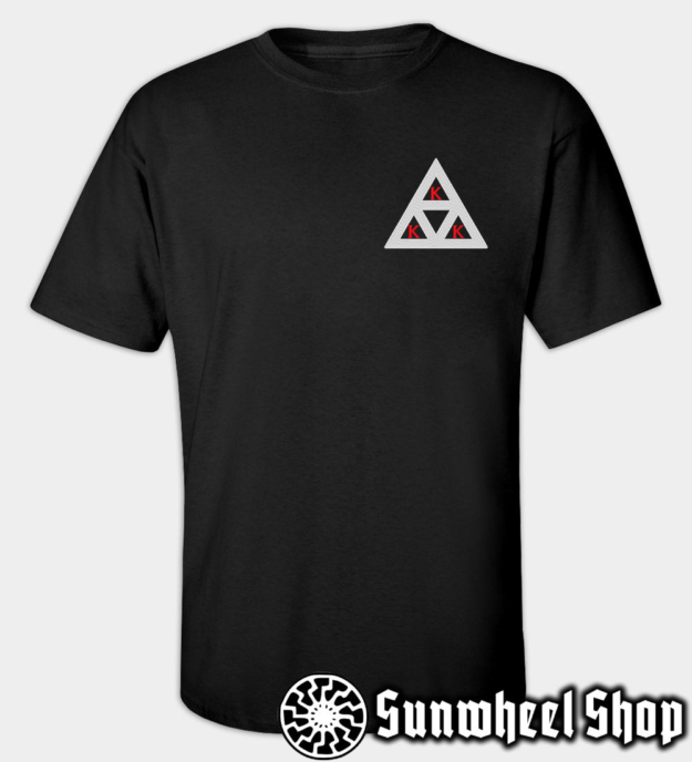 KKK Triangle Embroidered T-Shirt