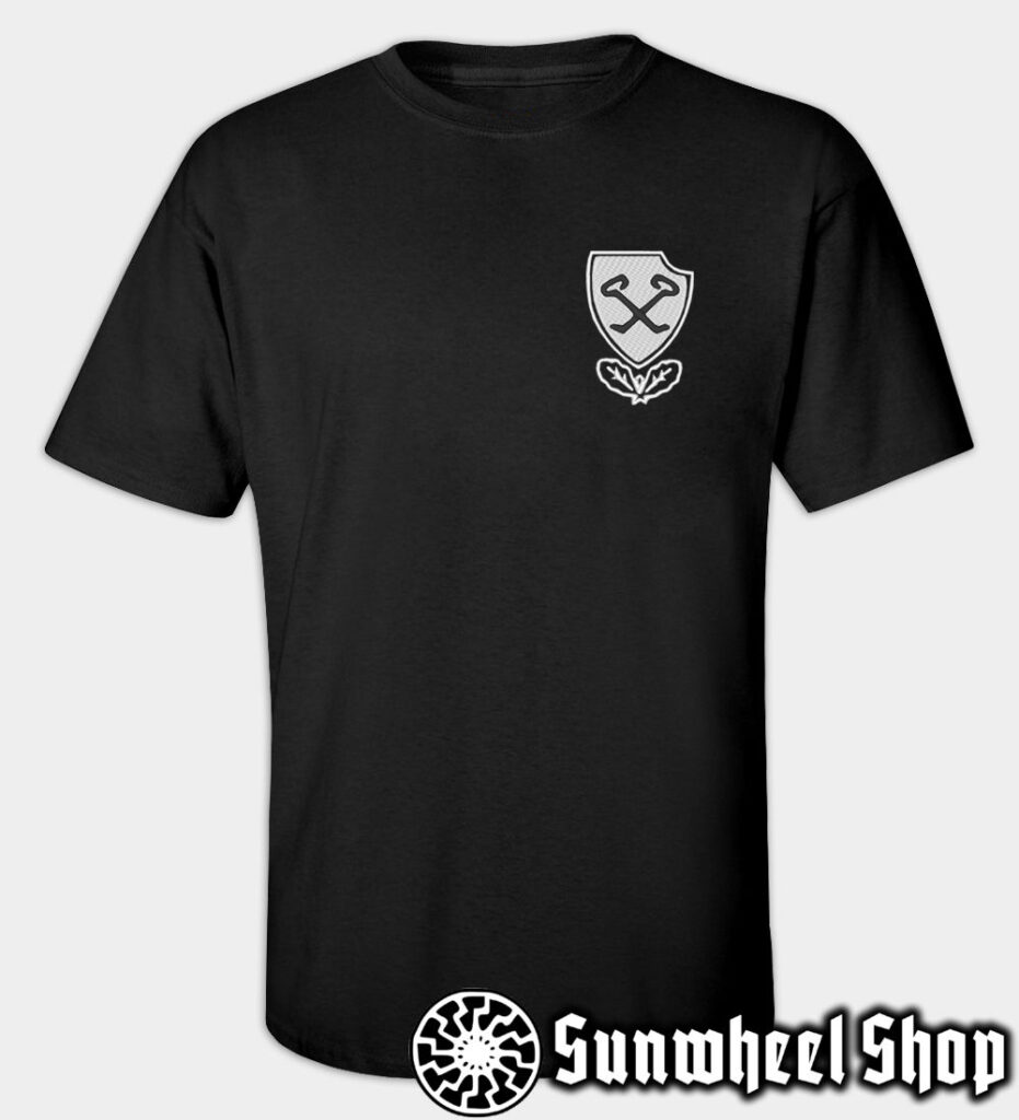 Kampfgruppe Peiper Insignia Embroidered T-Shirt – Sunwheel Shop