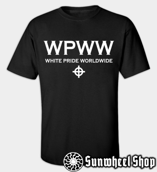 White Pride Worldwide T Shirt Sunwheel Shop