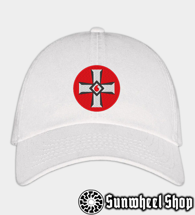 Blood Drop Cross Embroidered Baseball Cap