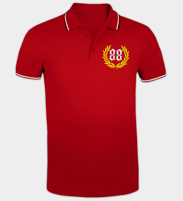 88 Embroidered Polo Shirt
