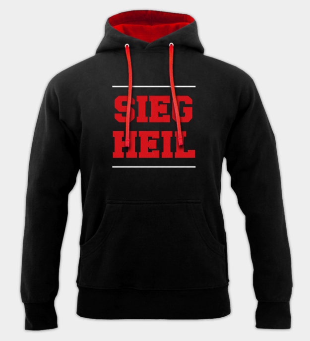 Sieg Heil Embroidered Hoodie