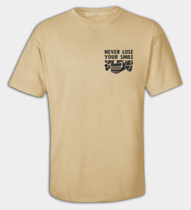 Totenkopf Smile Embroidered T-Shirt