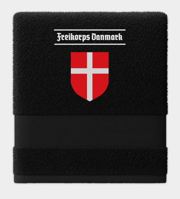 Freikorps Danmark Embroidered Towel