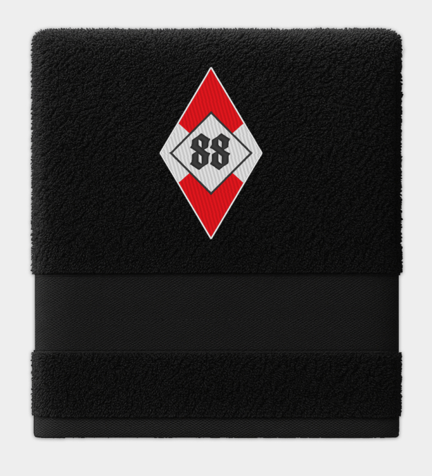 Hitlerjugend Insignia Embroidered Towel