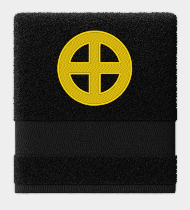 Sonnenkreuz Embroidered Towel