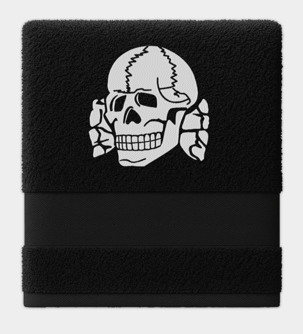 SS Totenkopf Embroidered Towel