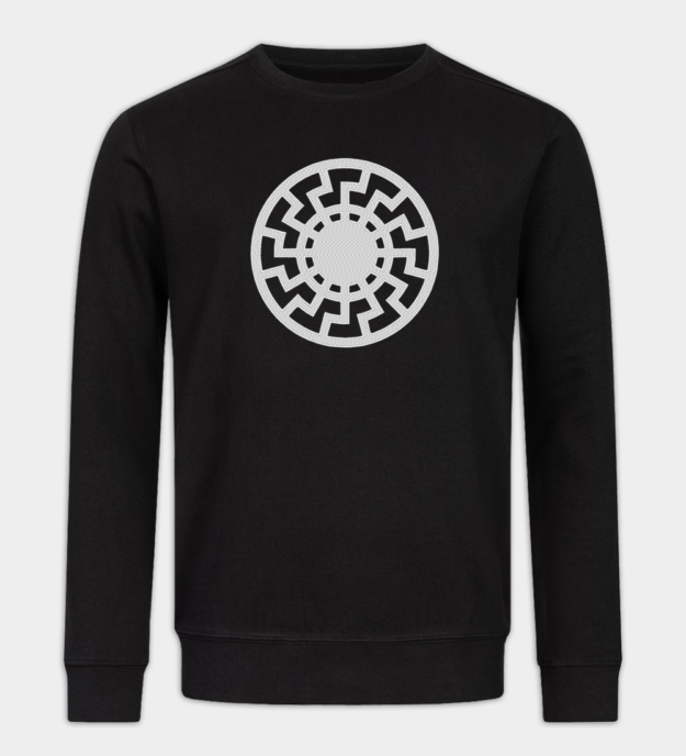 Sunwheel Embroidered Sweatshirt