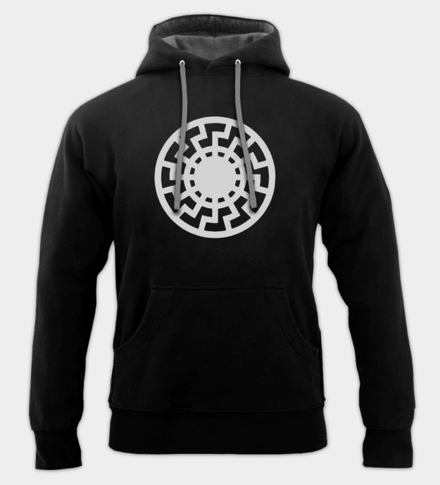 Sonnenrad Embroidered Hoodie