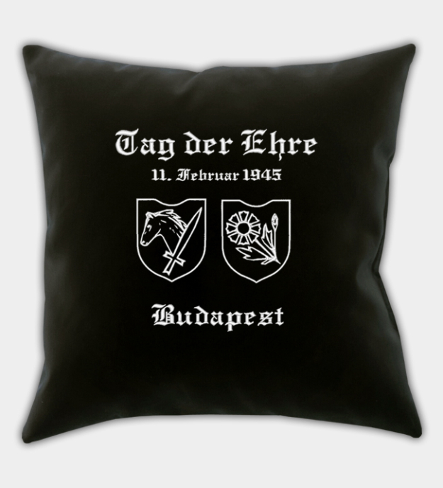 Tag der Ehre Embroidered Throw Pillow Cover