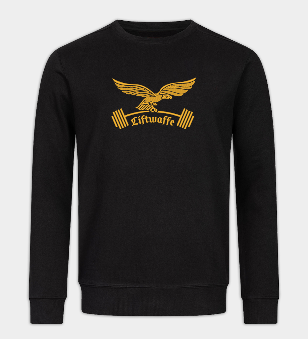 Liftwaffe Embroidered Sweatshirt Liftwaffe Embroidered Sweatshirt