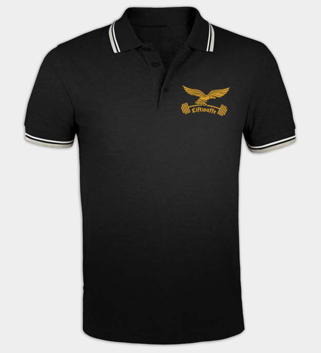 Liftwaffe Embroidered Polo Shirt