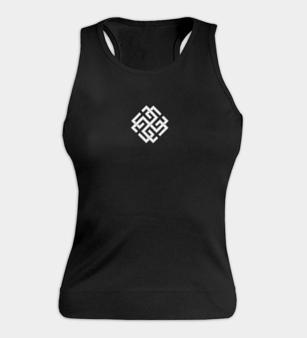 Svarozhich Symbol Embroidered Women's Tank Top