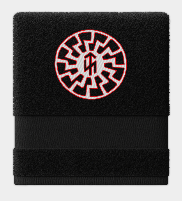 Thule Sonnenrad Embroidered Towel