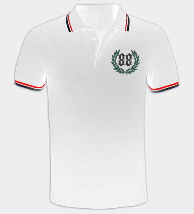 88 Embroidered Polo Shirt
