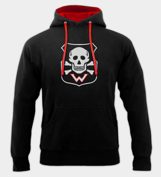 Freikorps der Wehrwolf Embroidered Hoodie