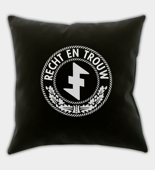 Recht en Trouw Embroidered Pillow