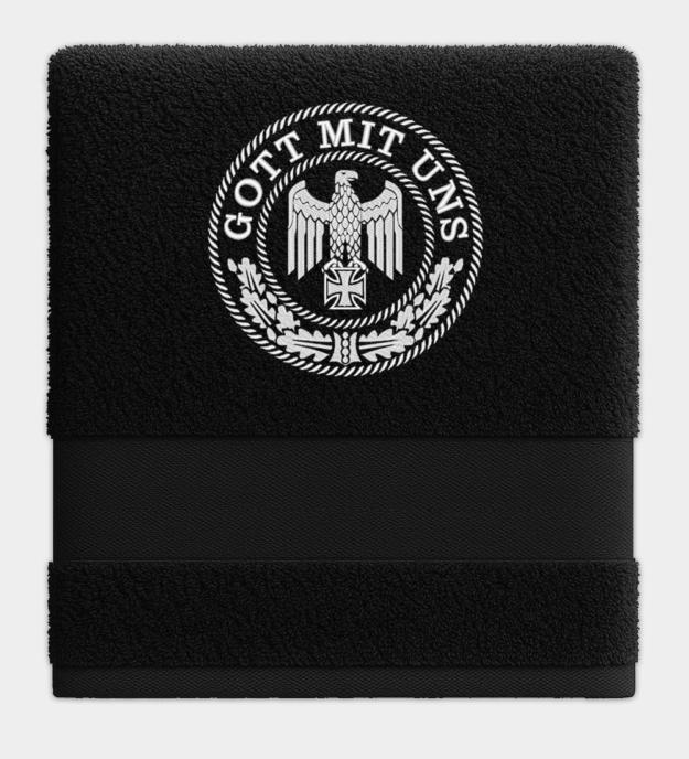 Gott mit Uns Embroidered Towel