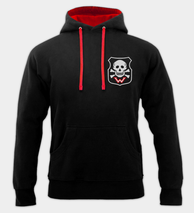 Freikorps der Wehrwolf Embroidered Hooded Sweatshirt