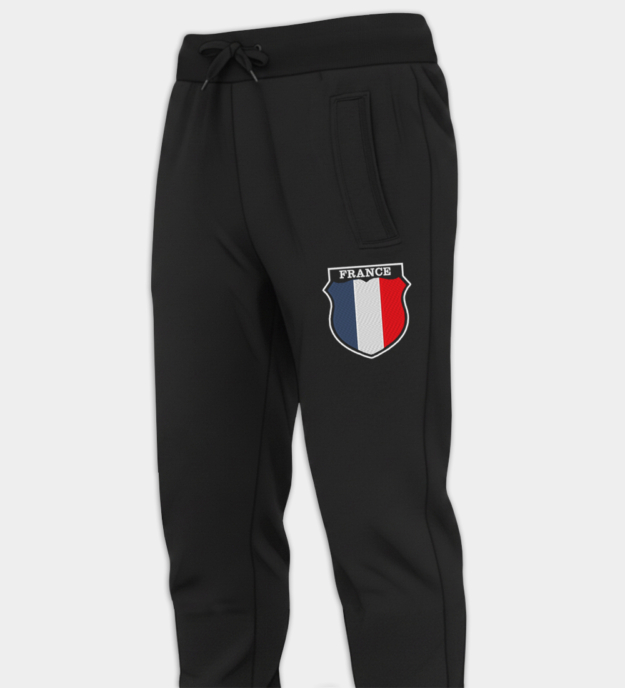 Legion des Volontaires Francais Contre Le Bolchevisme Embroidered Jogger