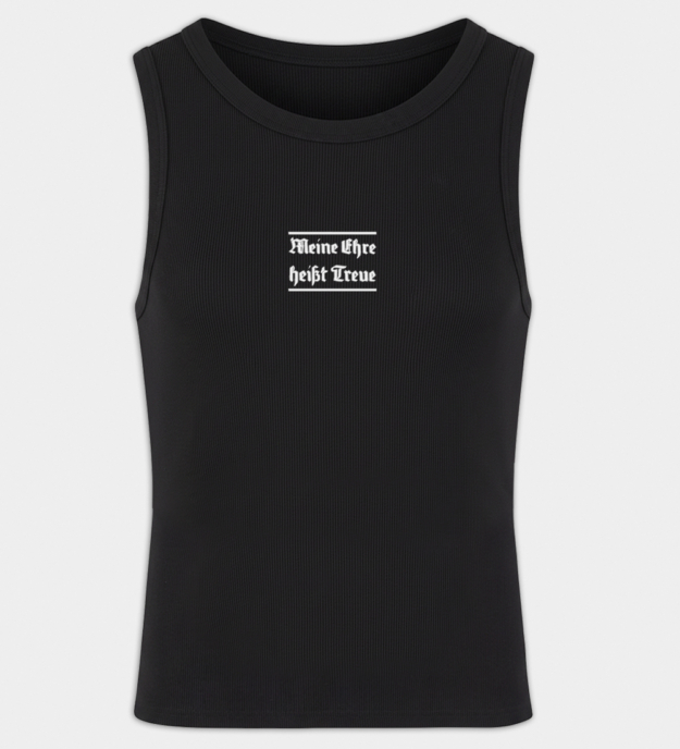 Meine Ehre heisst Treue Embroidered Men's Tank Top