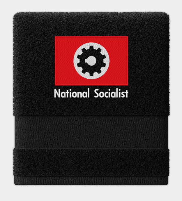 National Socialist Embroidered Towel