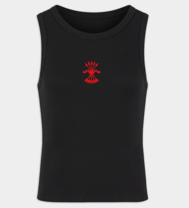 Falangist Embroidered Men's Tank Top