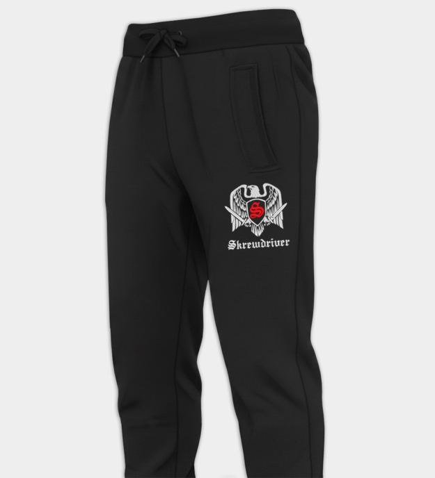 Skrewdriver Eagle Embroidered Jogger