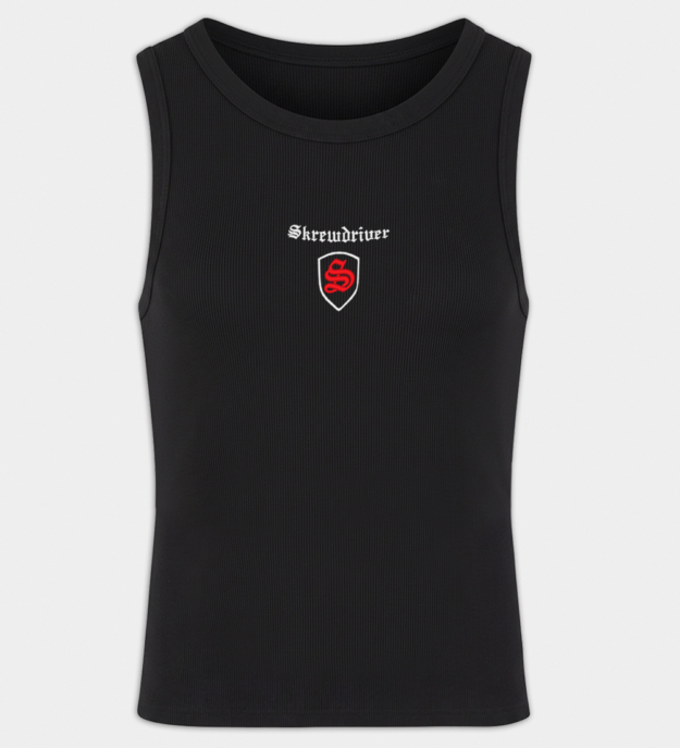 Skrewdriver Embroidered Men's Tank Top