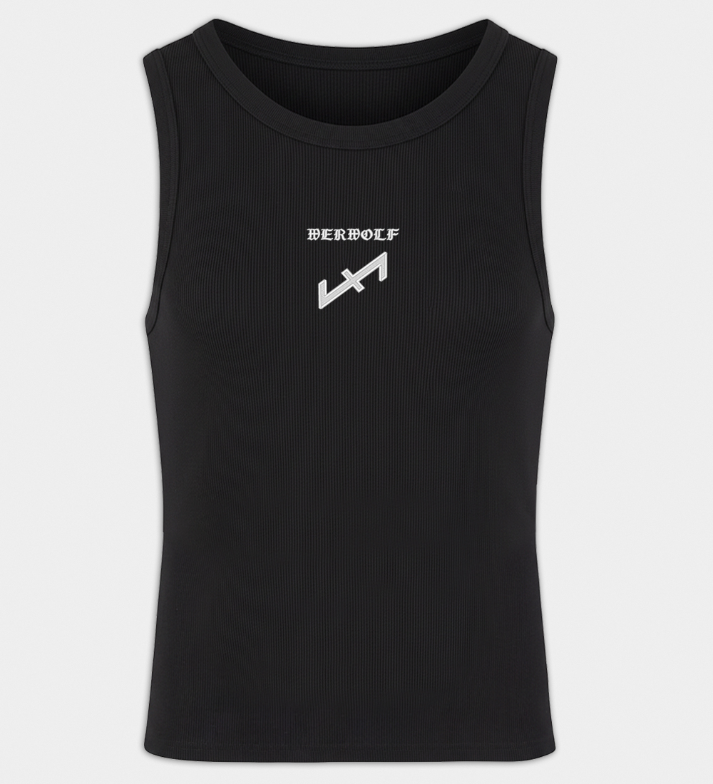 Unternehmen SS Werwolf Insignia Embroidered Men's Tank Top Unternehmen SS Werwolf Insignia Embroidered Men's Tank Top