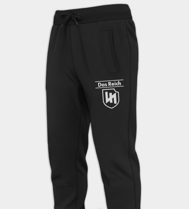 Waffen-SS Das Reich Division Embroidered Jogger