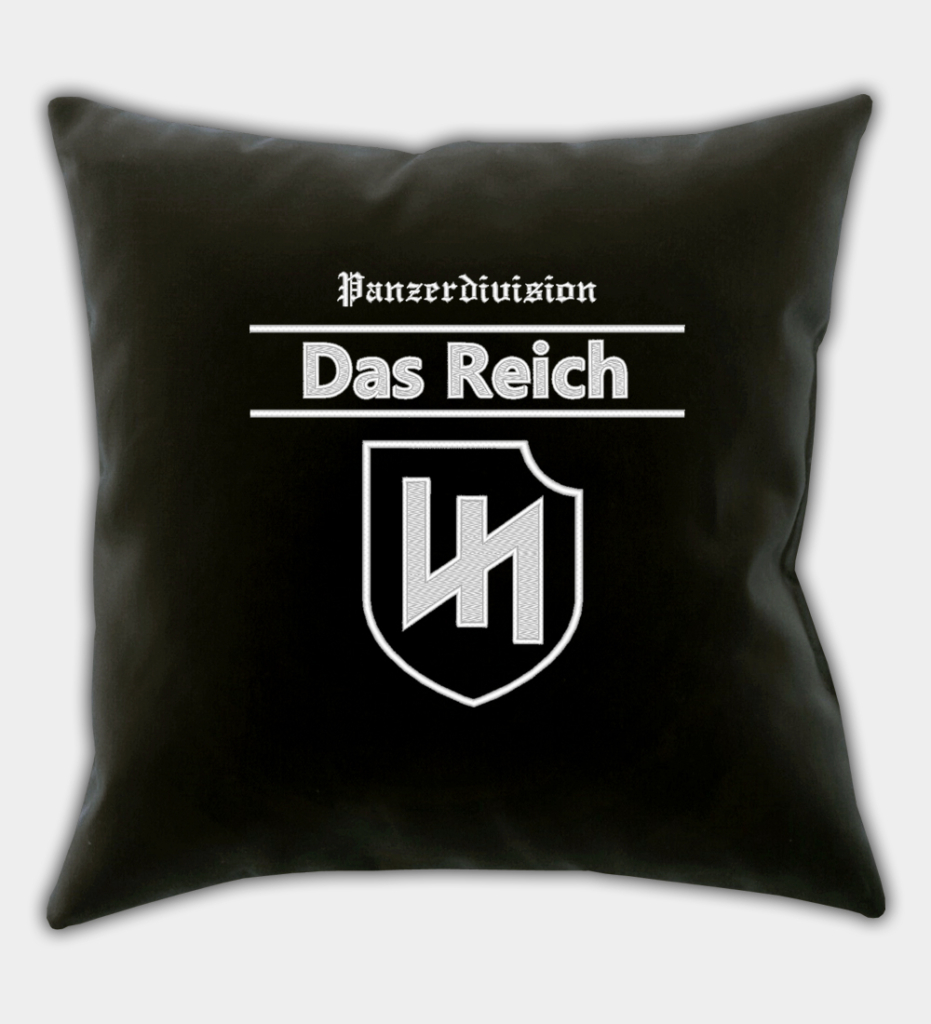 Panzerdivision Das Reich Embroidered Throw Pillow Cover – Sunwheel Shop