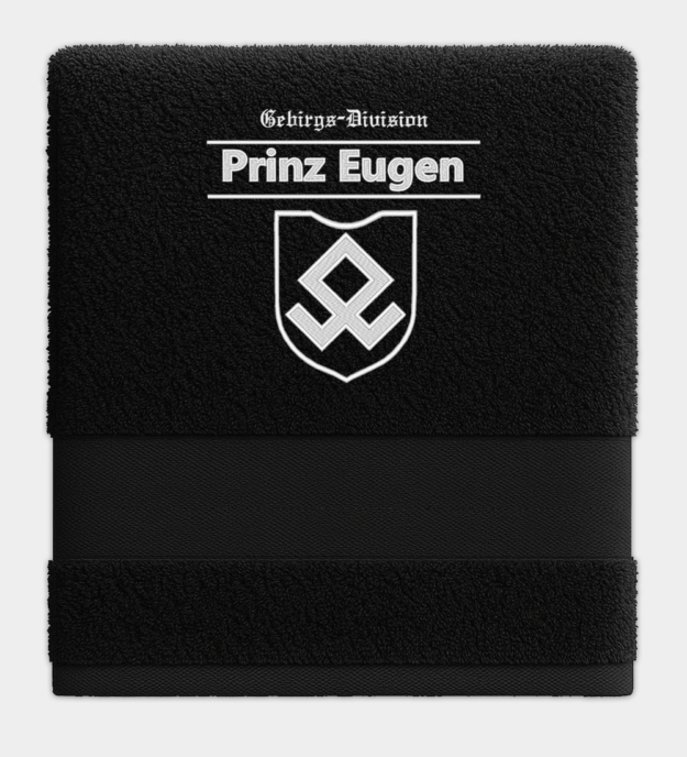 Waffen-SS Divison Prinz Eugen Embroidered Towel