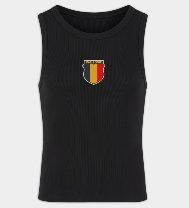Waffen-SS Legion Wallonie Embroidered Men's Tank Top