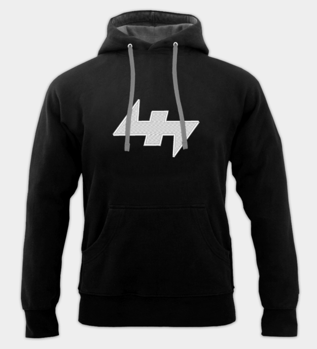 Wolfsangel Embroidered Hooded Sweatshirt