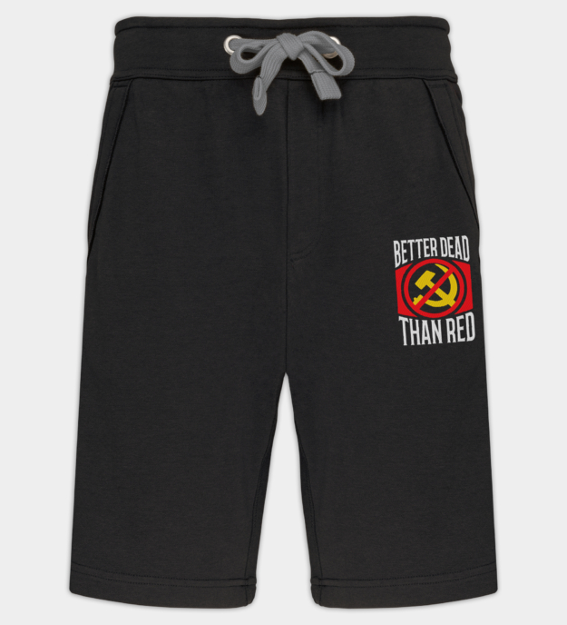Better Dead Than Red - Anti-Communist Bermuda Shorts