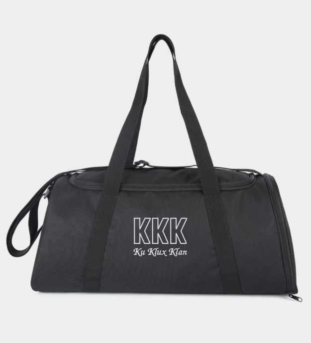 KKK Embroidered Sports Bag