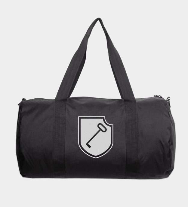 Leibstandarte SS Adolf Hitler Insignia Embroidered Travel Bag