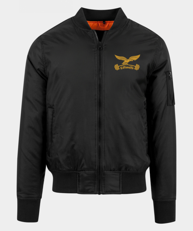 Liftwaffe Embroidered Bomber Jacket