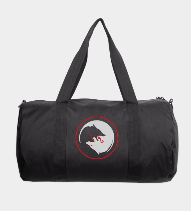 Odin's Wolves Embroidered Travel Bag