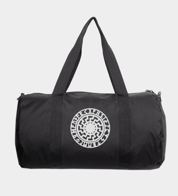 Runic Sonnenrad Embroidered Travel Bag
