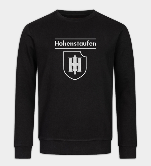 Waffen-SS Panzerdivision Hohenstaufen Embroidered Crew Neck Sweatshirt
