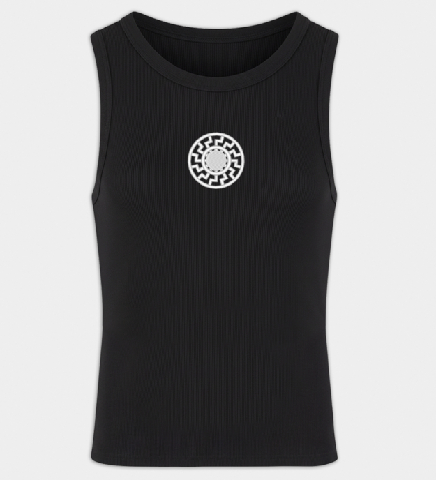 Sunwheel Embroidered Men's Tank Top